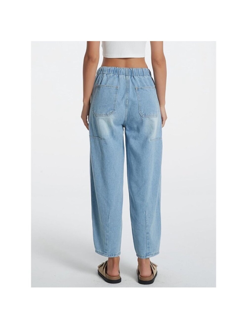Free People We the Free Silverton Pull-on Jeans - Picture 2 of 5